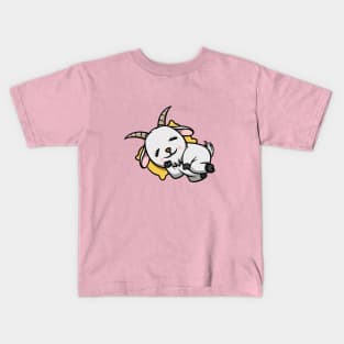 Cute Sleeping Goat Kids T-Shirt